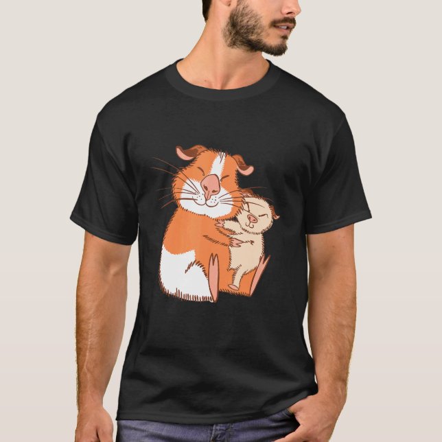 Guinea Pig Mom Kid Mothers Day Animal Love My Mom T-Shirt (Front)