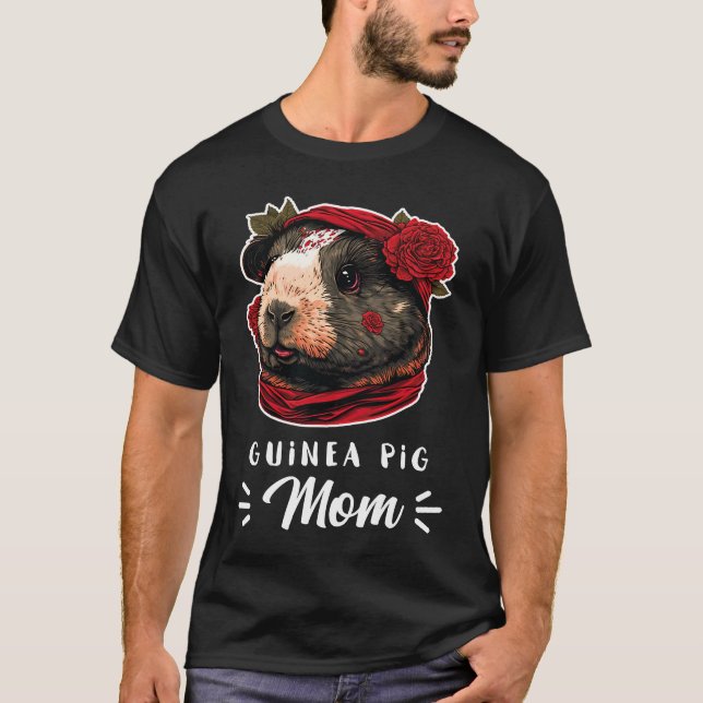 Guinea Pig Mom Outfit for Guinea Piggies Girl   1 T-Shirt (Front)