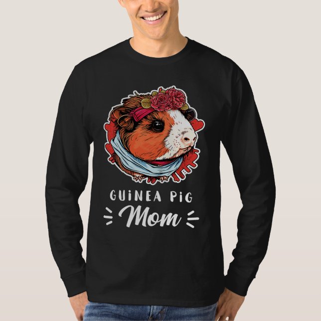 Guinea Pig Mom Outfit for Guinea Piggies Girl   3 T-Shirt (Front)