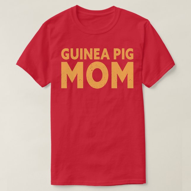 Guinea Pig Mom Premium2274  T-Shirt (Design Front)