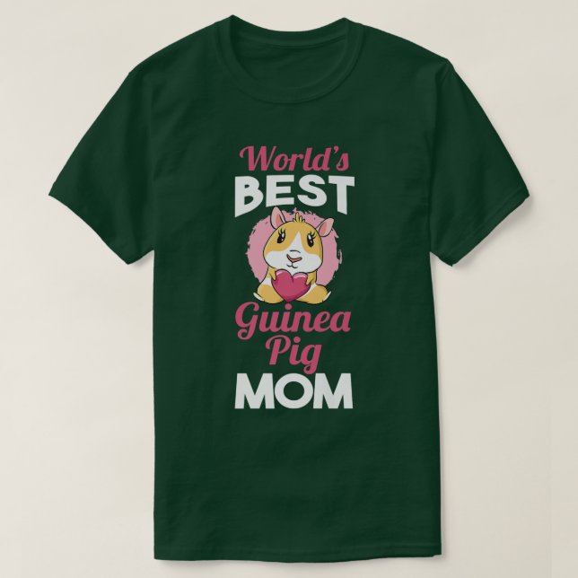 Guinea Pig Mom Premium2278  T-Shirt (Design Front)