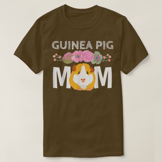 Guinea pig Mom shirt Cavy Women's clothing Mother' (Design Front)