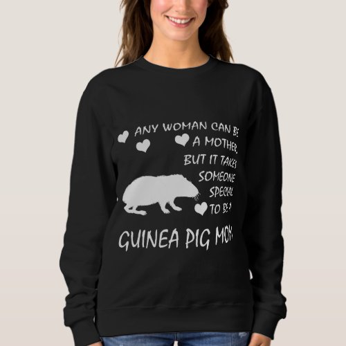 Guinea Pig Mom Sweatshirt Gifts Women Mama Grandma