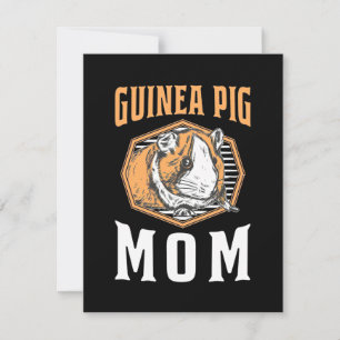 Guinea Pig Mommy Thank You Card