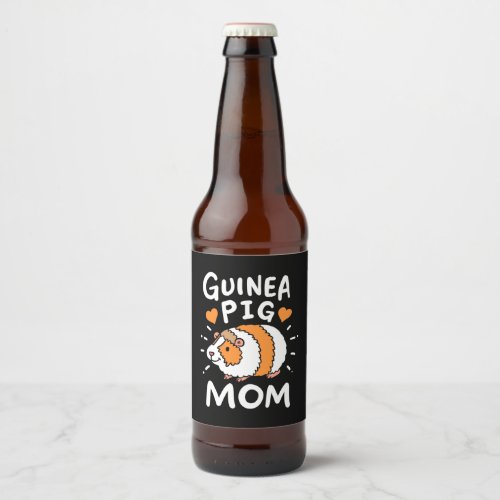 Guinea Pig Mother Beer Bottle Label
