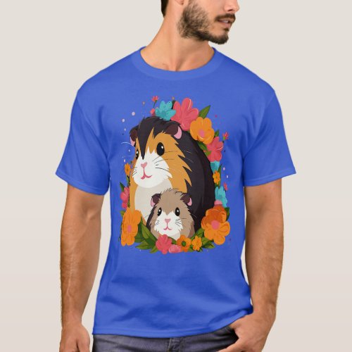 Guinea Pig Mothers Day T_Shirt
