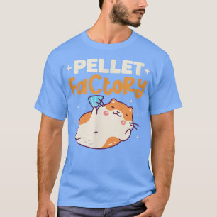 Guinea Pig Pellet Factory Rodent Kawaii  T-Shirt