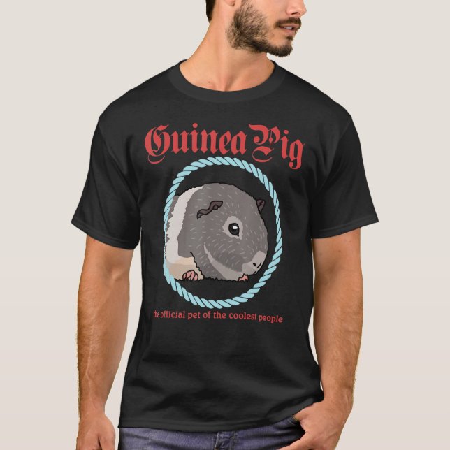 Guinea Pig Pet Of The Coolest  Owner Guinea Pig_1 T-Shirt (Front)