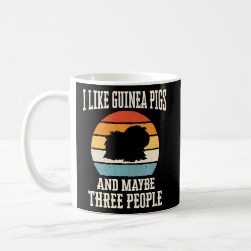 Guinea Pig Pet Peruvian Sheba  1  Coffee Mug