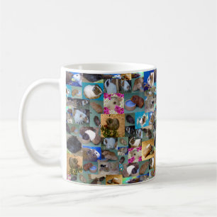 Guinea Pig Photo Collage, Coffee Mug