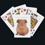 Guinea Pig Playing Cards<br><div class="desc">My Guinea Pig is watching you!</div>