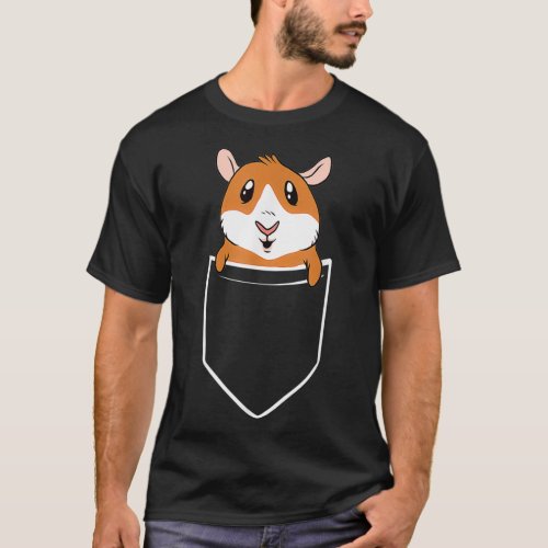 Guinea Pig Pocket Rodent Lover  T_Shirt