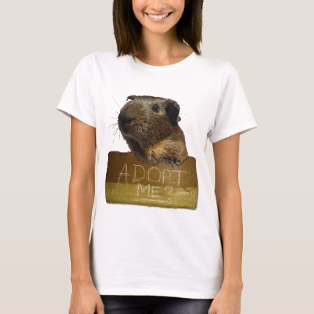 Guinea Pig Rescue Adoption T-shirt