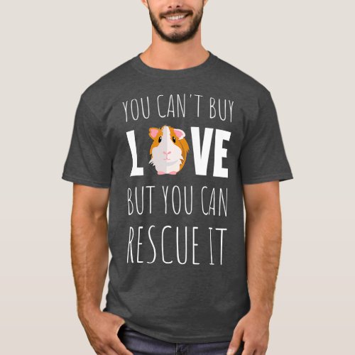 Guinea Pig Rescue   Cavy Owner T_Shirt