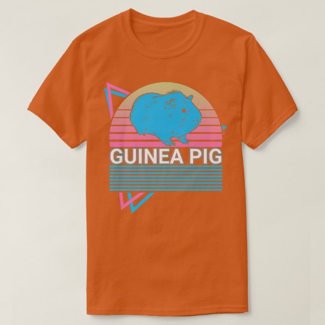 Guinea Pig Retro 527 T-Shirt (Design Front)