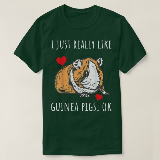 Guinea Pig Saying Owner536 T-Shirt (Design Front)
