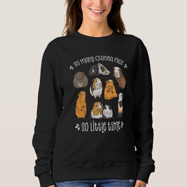 Guinea Pig Shirt, Guinea Pig Lover Tee, Cute Guine Sweatshirt (Front)