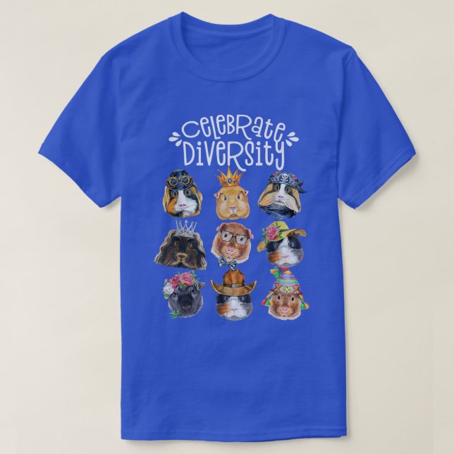 Guinea Pig Shirt, Guinea Pig Lover Tee, Cute Guine T-Shirt (Design Front)