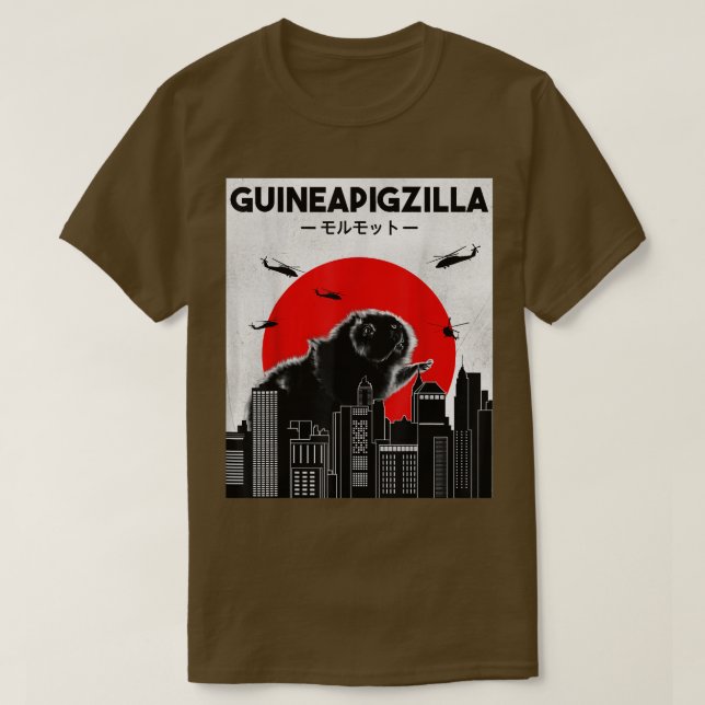 Guinea Pig Shirt, Guinea Pig Lover Tee, Guinea Pig T-Shirt (Design Front)