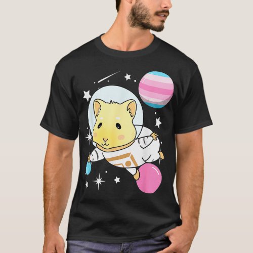 Guinea Pig Space Transfeminine Pride  T_Shirt