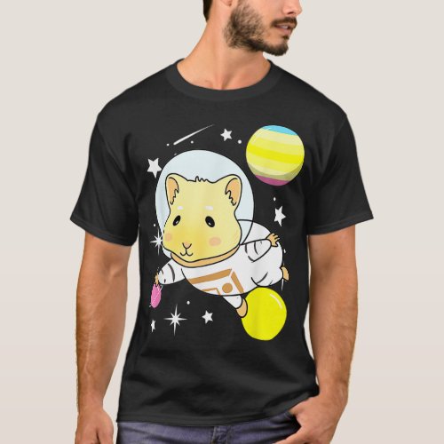 Guinea Pig Space Transneutral Pride  T_Shirt