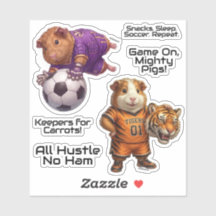 Guinea Pig Sports, Soccer Mascot, Go Team!