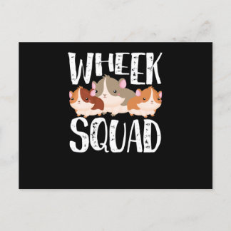 Guinea pig squad postcard