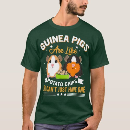 Guinea Pig Tee Guinea Pigs Are Like Potato Chips