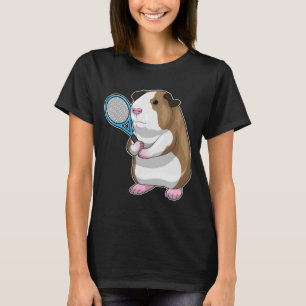 Guinea pig Tennis Tennis racket T-Shirt