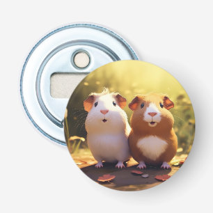 Guinea pig themed bottle opener, cute . opener