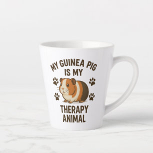 Guinea Pig Therapy Latte Mug