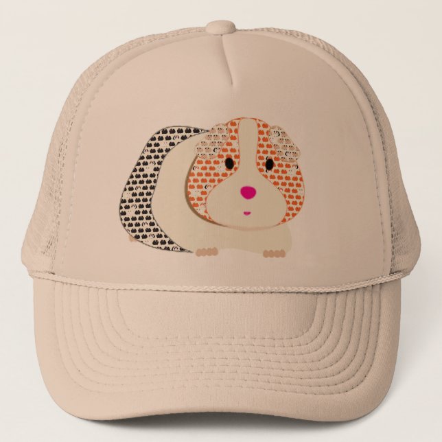 Guinea Pig Trucker Hat (Front)