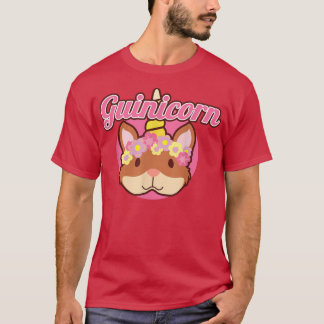 Guinea Pig Unicorn Rodent Cavy Cavies Animals Love T-Shirt