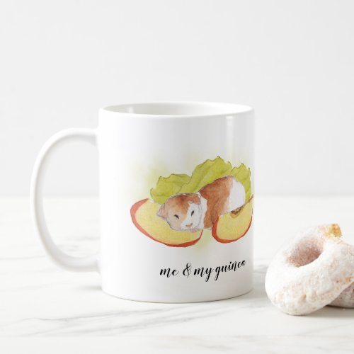 Guinea Pig Watercolor Pet Mug