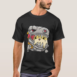 Guinea Pig Wearing Rex Dinosaur Golden Or A Syrian T-Shirt