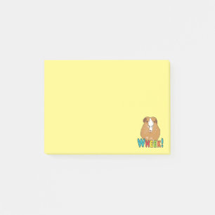 Guinea Pig Wheek Post-it Notes