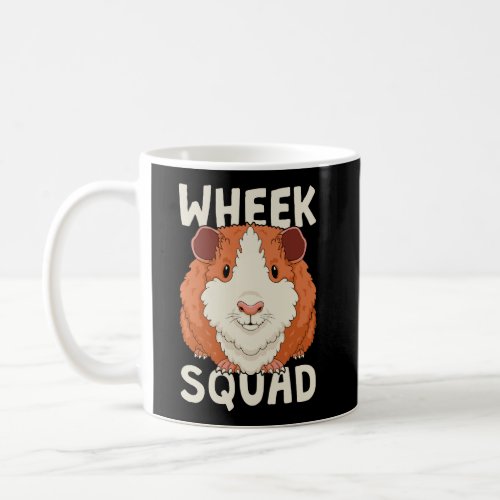 Guinea Pig Wheek Squad Cute Furry Potato Pet Cavy Coffee Mug