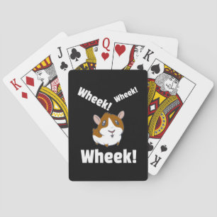 Guinea pig Wheek! Wheek! Poker Cards
