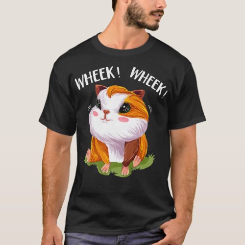 Guinea Pig Wheek Wheek Premium  T_Shirt