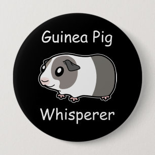 Guinea Pig Whisperer Button