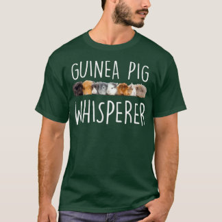Guinea Pig Whisperer Funny Guinea Pig Diversity T-Shirt