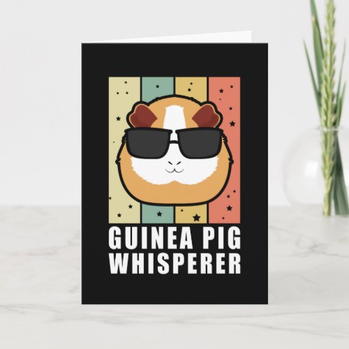Guinea Pig Whisperer  Guinea Piggy Gift Card