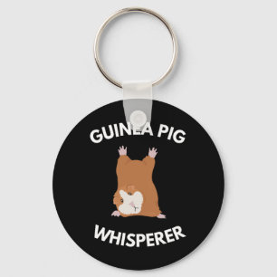 Guinea Pig Whisperer Keychain