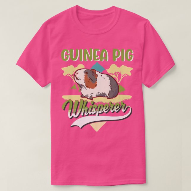 Guinea Pig Whisperer Premium 2484  T-Shirt (Design Front)
