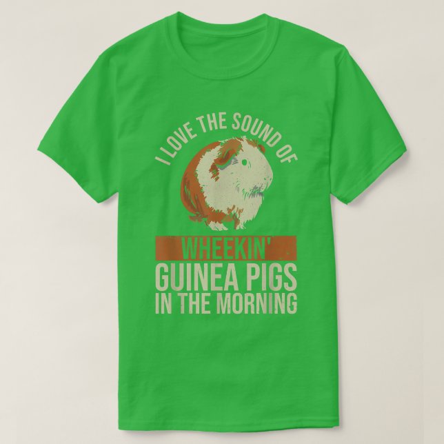 Guinea Piggy Quote for a Guinea Pig nerd  T-Shirt (Design Front)