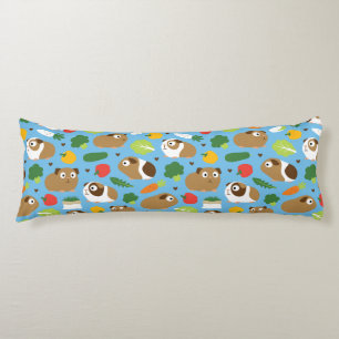 Guinea Pigs And Their Treats Body Pillow