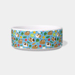 Guinea Pigs And Their Treats Bowl<br><div class="desc">Cute guinea pigs and their treats.</div>