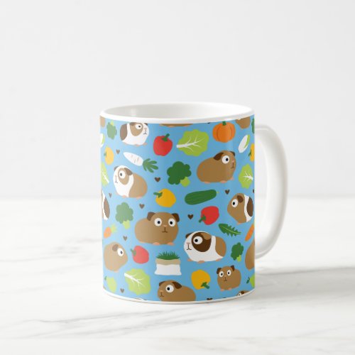 Guinea Pigs And Their Treats Coffee Mug