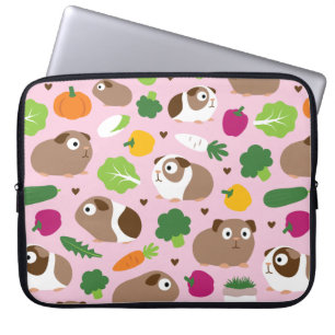 Guinea Pigs And Their Treats Laptop Sleeve