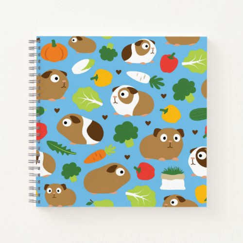 Guinea Pigs And Their Treats Notebook